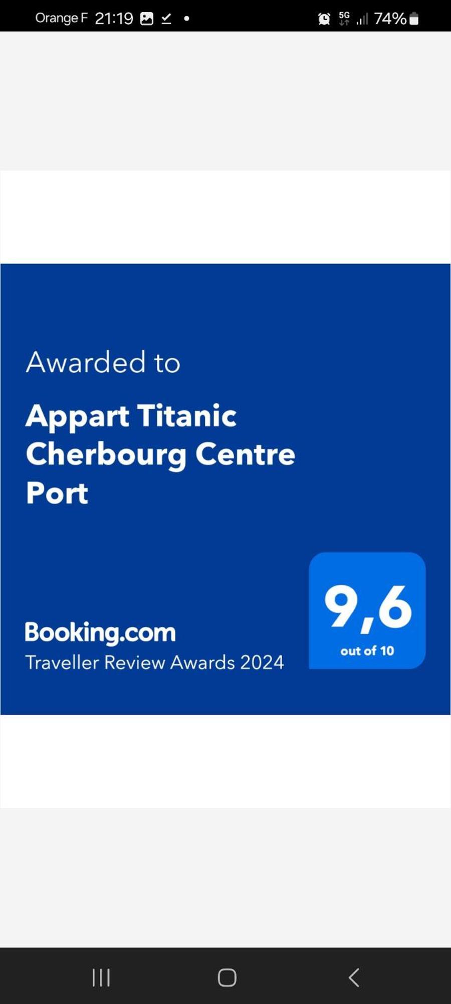 Appart Titanic Cherbourg Centre Port Zewnętrze zdjęcie